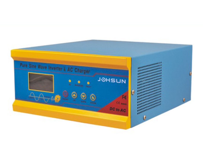 JLSI台式350W-3000W系列离网太阳能逆变器（带交流充电和PWM太阳能充电控制器）